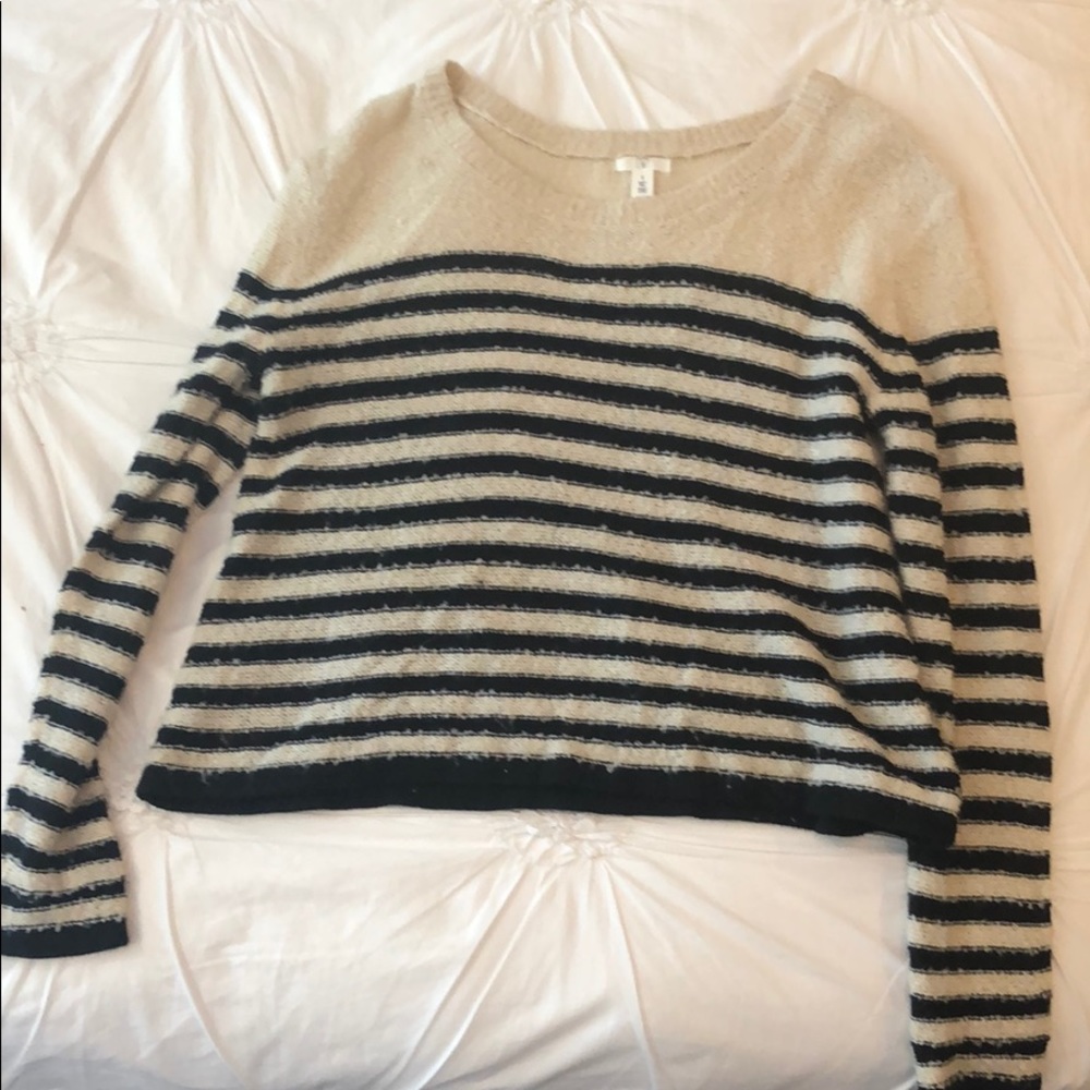 Nordstrom Striped Knit BP Sweater